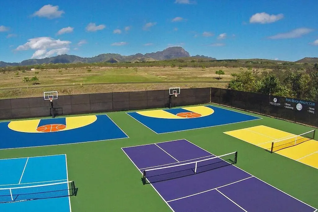 New 2Br Poipu Cottage - Ac Pool Gym Pickleball Koloa